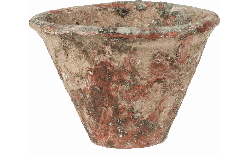 Opiflor Pot à fleur avec aspect résine Terracotta/Brun