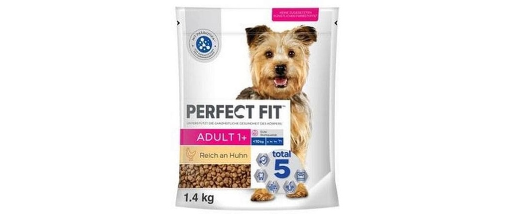 Perfect Fit Alimentation sèche Dog sec XS/S 1+, 1.4 kg