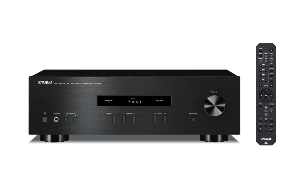 Yamaha Amplificateur stéréo A-S201 Noir