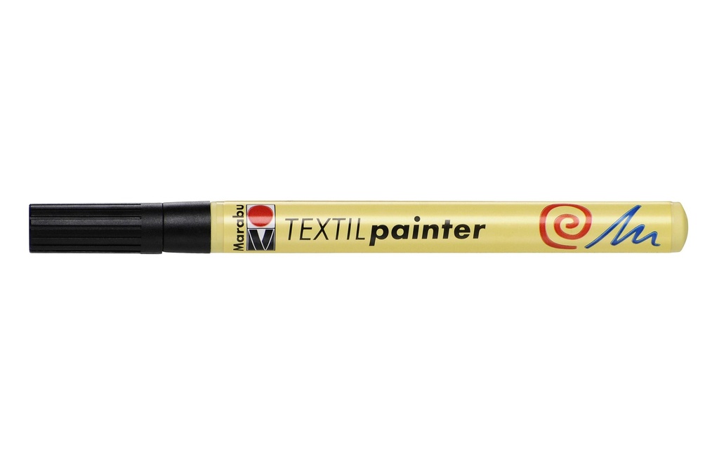 Marabu Marqueur pour textiles Painter 1-2 mm, Noir
