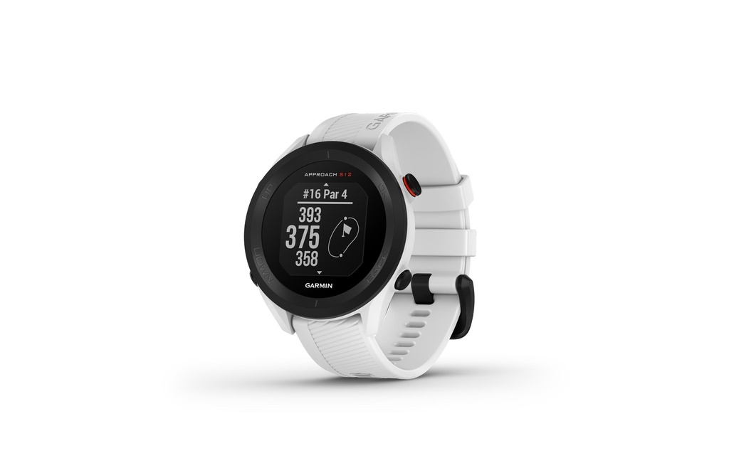 GARMIN Montre de sport GPS Approach S12 Blanc/Noir