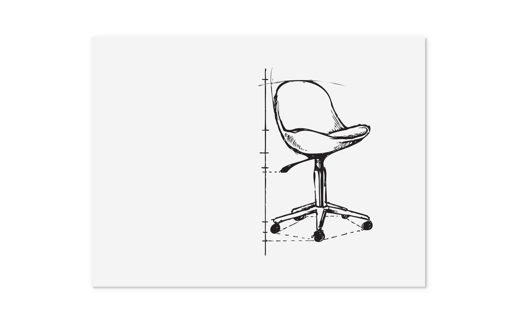 Legamaster Tableau blanc magnétique Board-Up 75 cm x 100 cm, Blanc