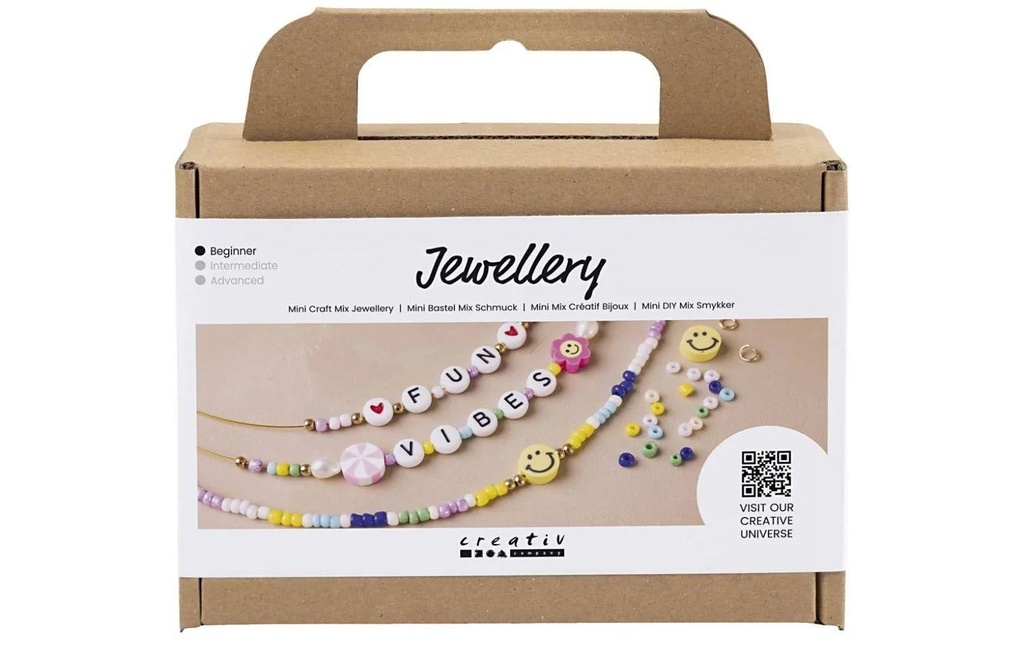 Creativ Company Kits de bricolage pour bijoux Colliers Mini Creative Mix