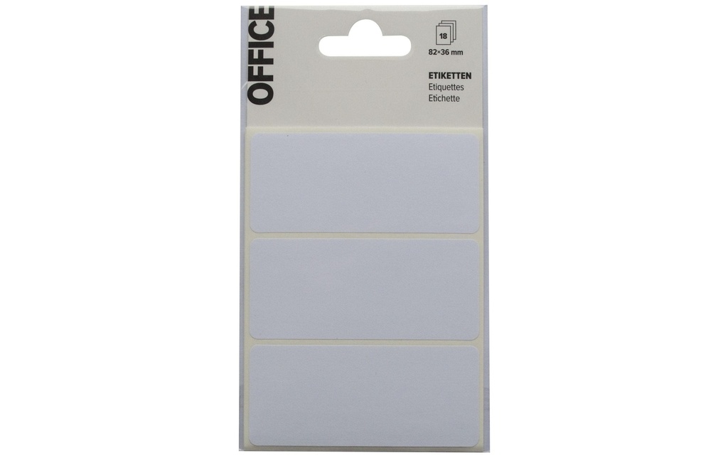 Office Étiquettes universelles 82 x 36 mm 18 pcs.