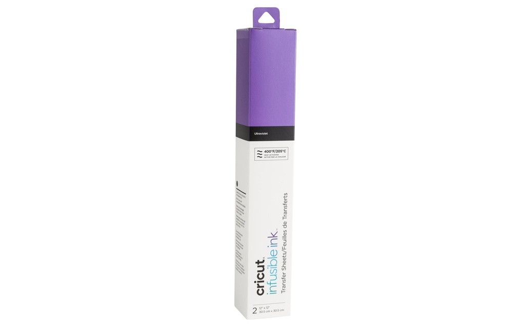 Cricut Film thermocollant Infusible Ink 2 pièces, violet