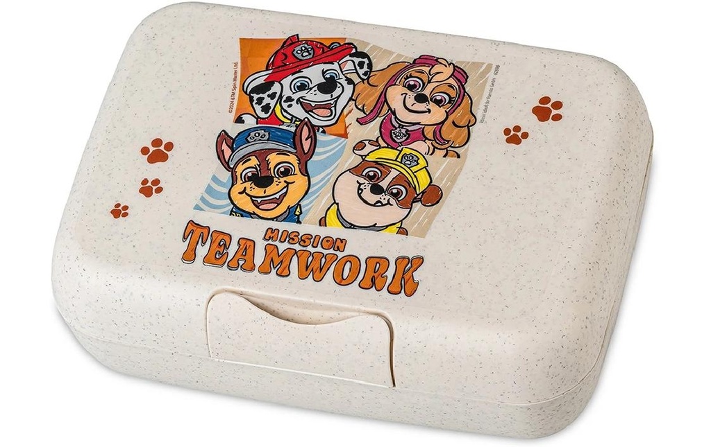 Koziol Boîte casse-croûte CANDY L PAW PATROL moon Beige