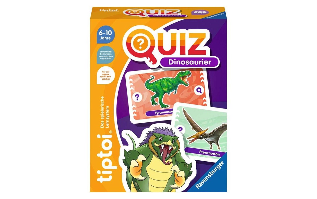 tiptoi Jeu Quiz Dinosaurier