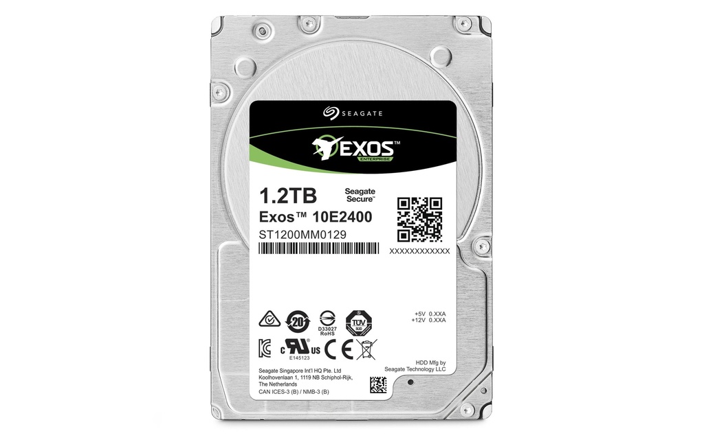Seagate Disque dur Exos 10E2400 SED Model 2.5 SAS 1.2 TB