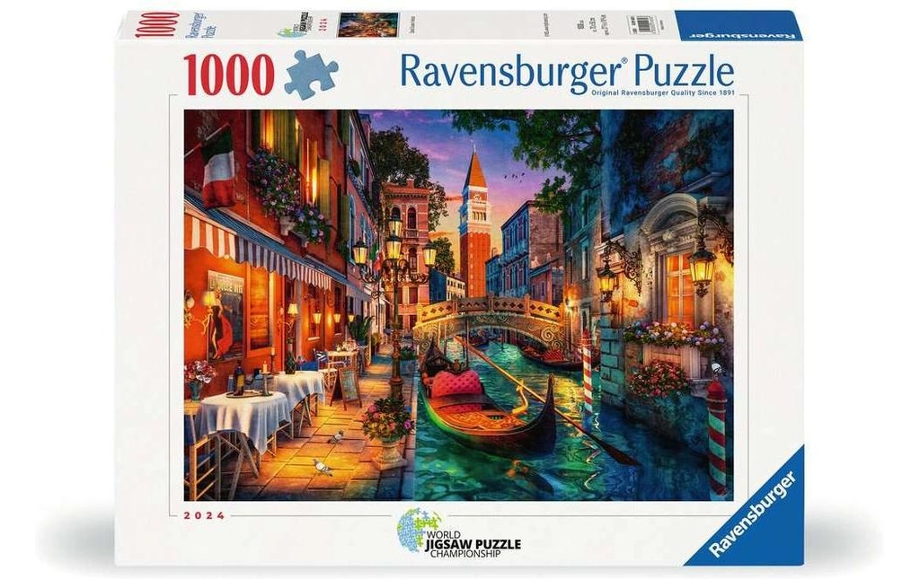 Ravensburger Puzzle Croisière sur le canal à Venise