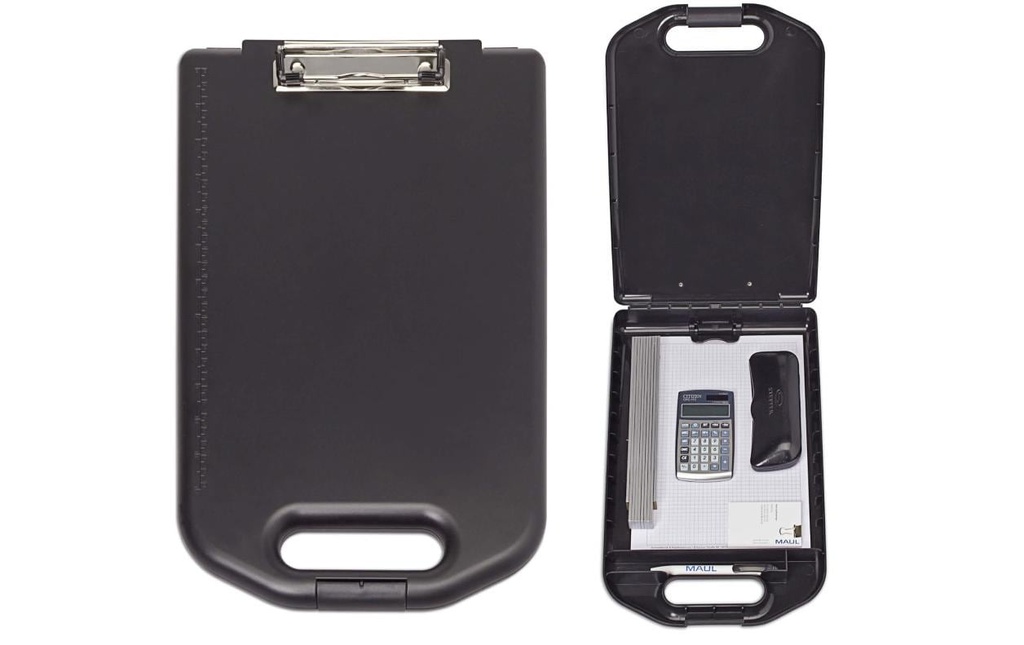 Maul Porte-documents avec compartiment de rangement Noir