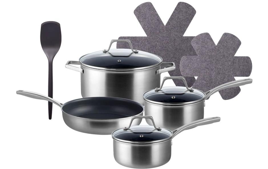 Lunasol Set de casseroles Sirius Terra Multi-Layer 10 pcs.