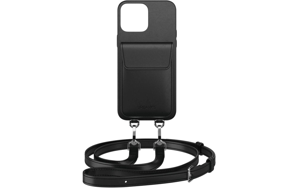 Urbany's Necklace Case Chaîne à main+ iPhone 16 Hibou de nuit