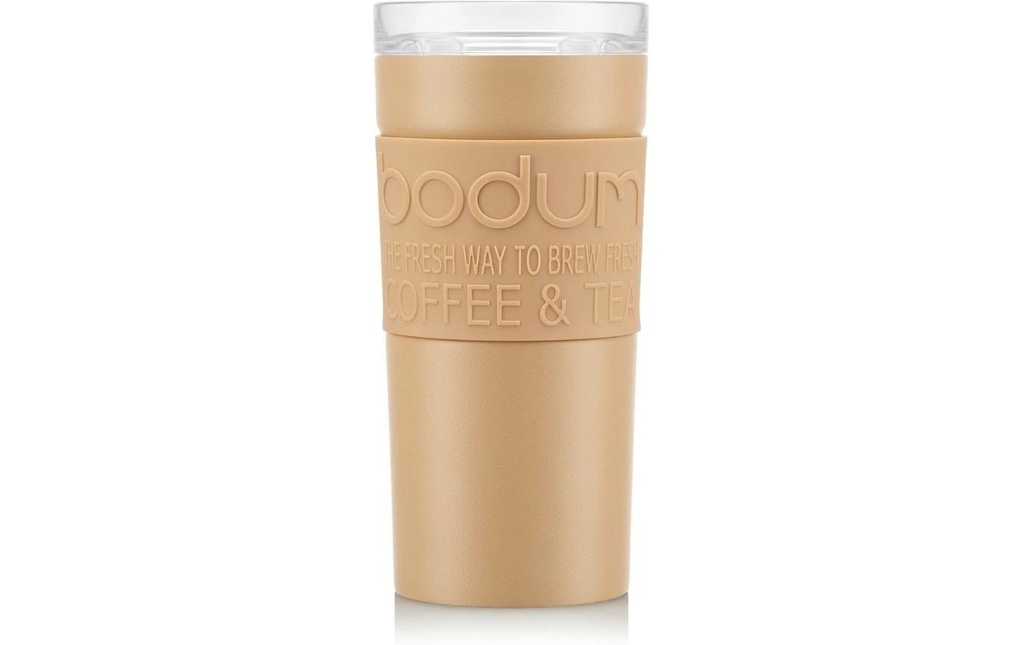 Bodum Mug de voyage Latte glacé à la vanille, vanille, 0.35 l