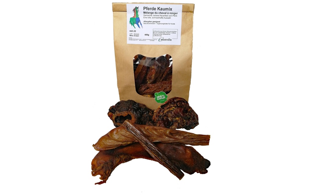 essendia Produit à mâcher  Mix pour chevaux, 400 g