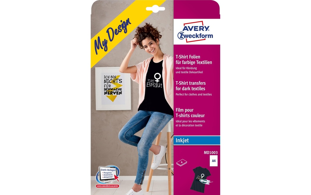 Avery Zweckform Film thermocollant Avery Jet d'encre