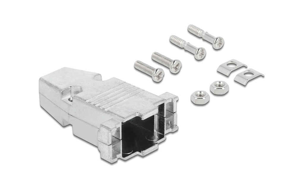 Delock Connecteur DB9, RS232 Boîtier métallique