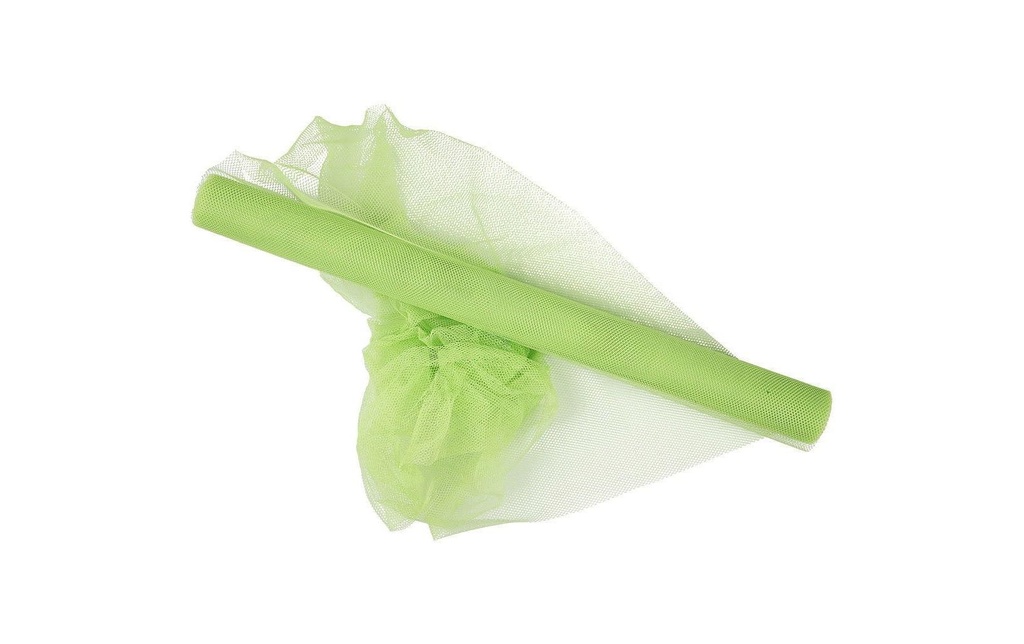 Creativ Company Tulle  50 cm x 5 m vert fluo