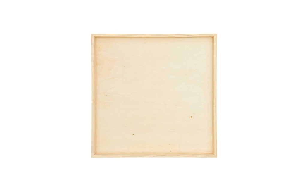 Rico Design Article en bois Cadre pour objets 30.8 x 30.8 cm