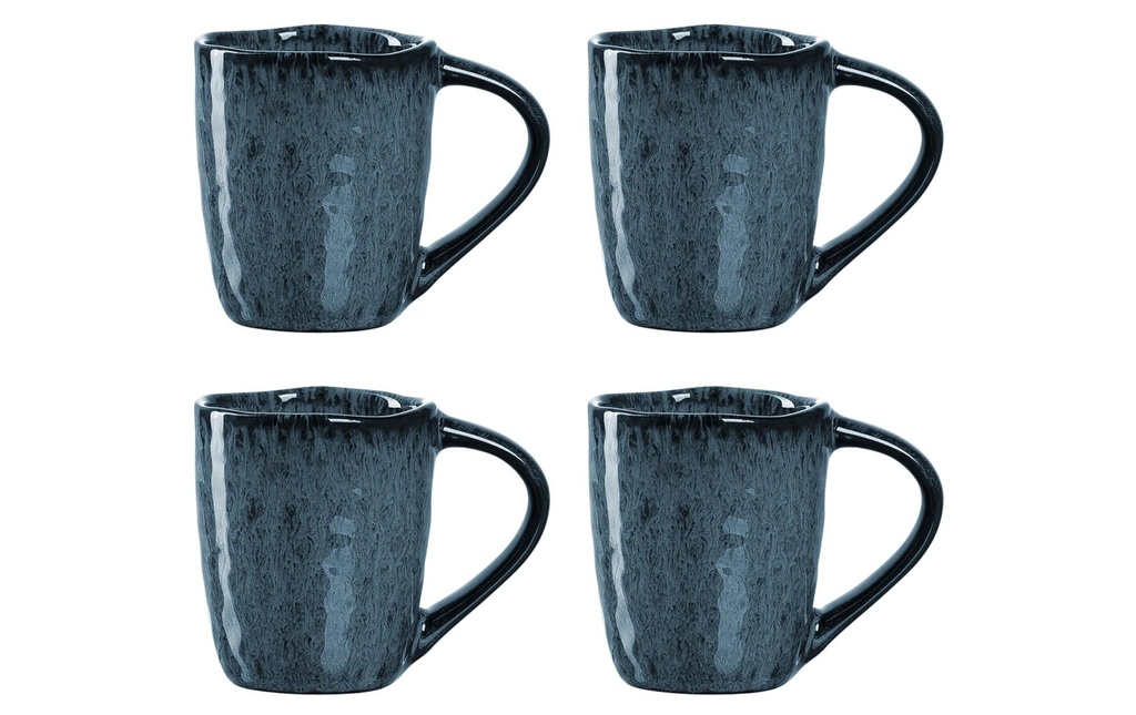 LEONARDO Tasse à expresso Matera 90 ml, 4 Pièce/s, Bleu