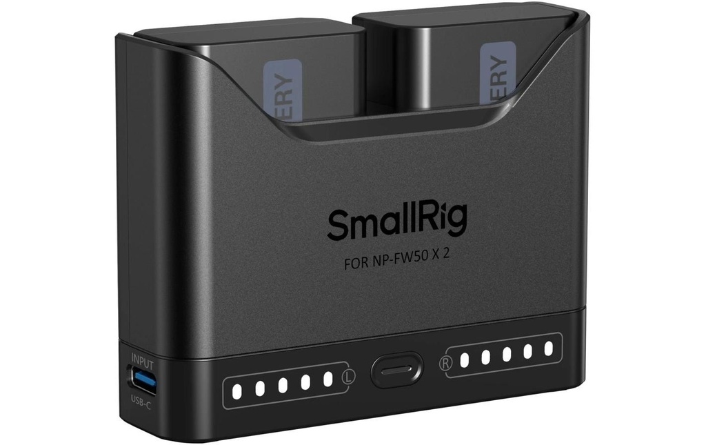 Smallrig Batterie pour Appareils photo numérique Chargeur Kit Turbo y compris 2x batterie NP-FW50