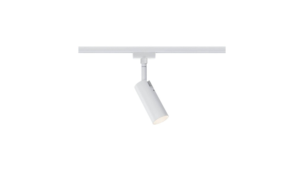 Paulmann URail LED Tubo Spot simple 190 lm, 4W, blanc