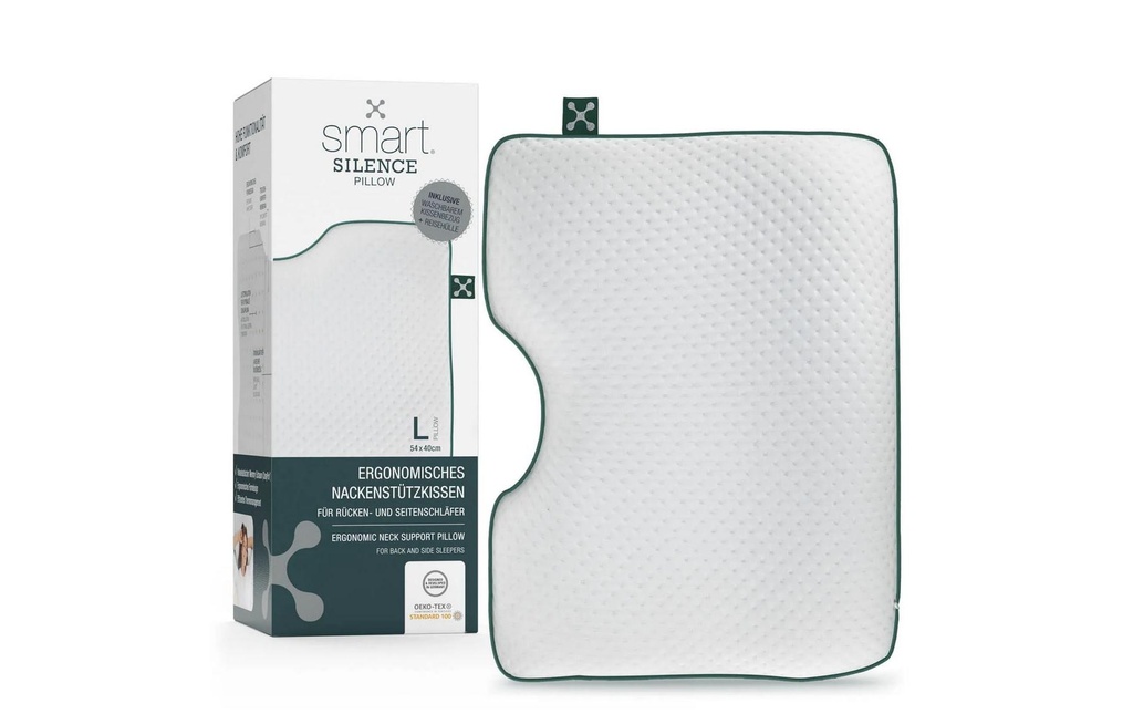 Smartsleep Coussin de nuque Silence L 54 x 40 x 12 cm