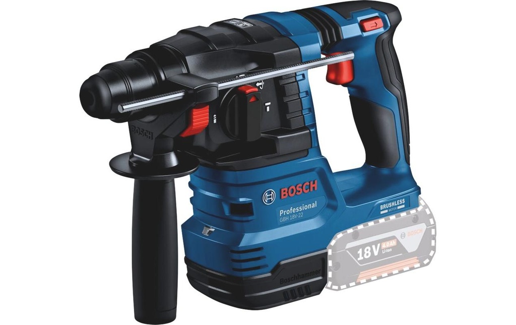 Bosch Professional Marteau perforateur GBH 18 V-22 PROFESSIONAL