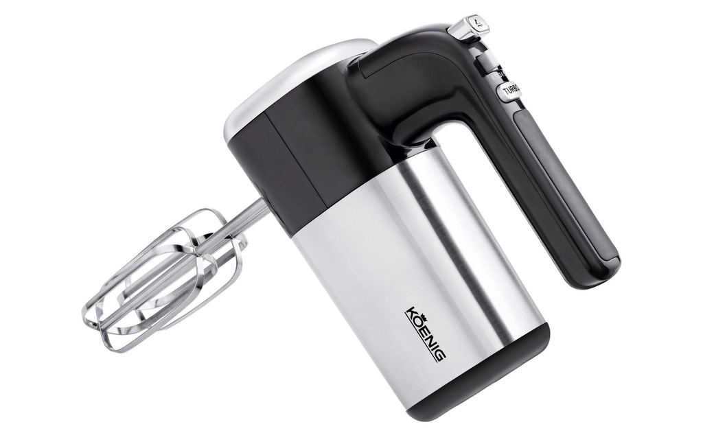 Koenig Batteur Steel Line Noir/Argenté