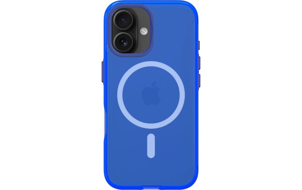 Rhinoshield Coque arrière JellyTint MagSafe iPhone 16 Cyber Blue