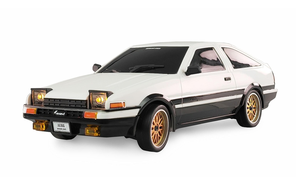 Amewi Drift AE86 Sprinter Trueno RWD, Blanc, RTR, 1:18