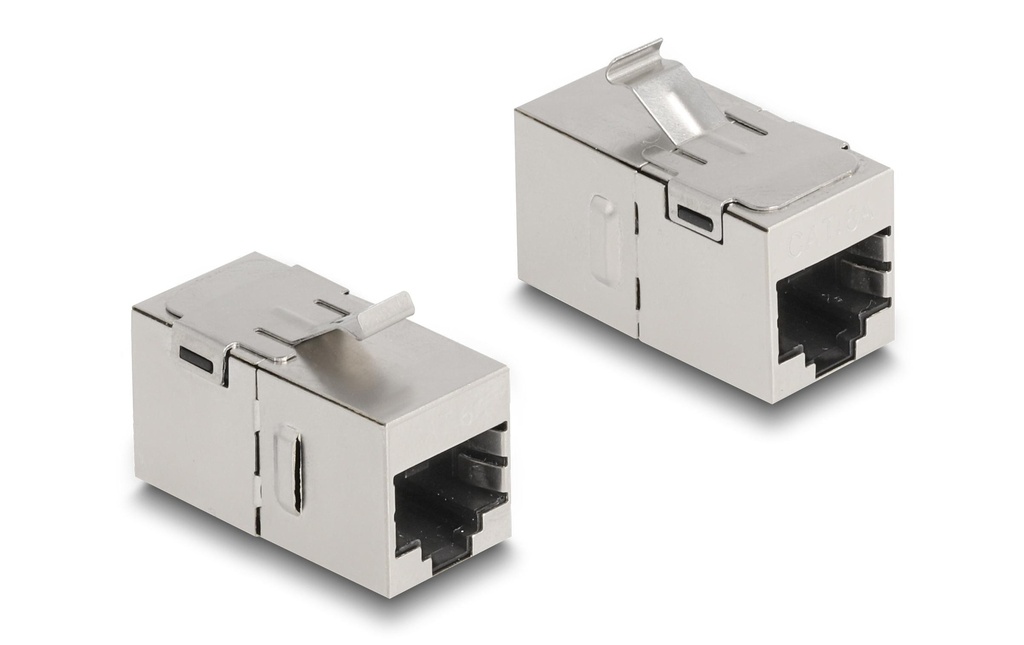 Delock Module Keystone RJ-45 - RJ-45, Cat.6A blindé