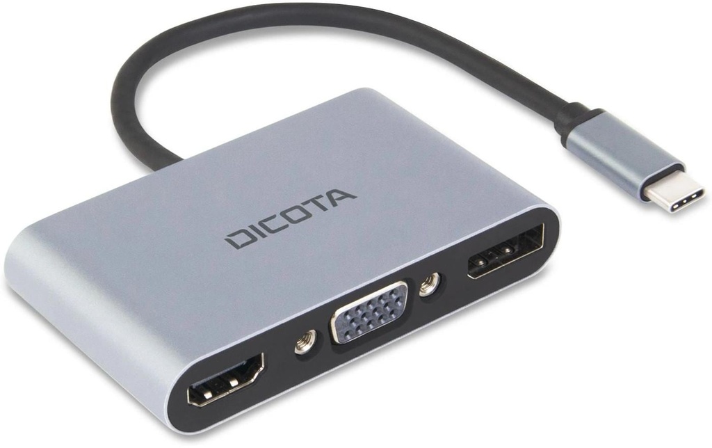 Dicota Dockingstation Hub USB USB-C 5-in-1