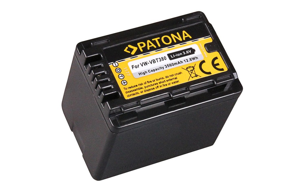 Patona Batterie pour Appareils photo numérique VBT380