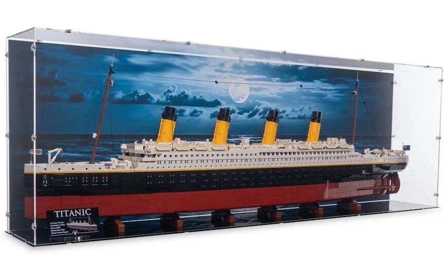 iDisplayit Modules de construction Présentoir en acrylique pour LEGO 10294 Titanic