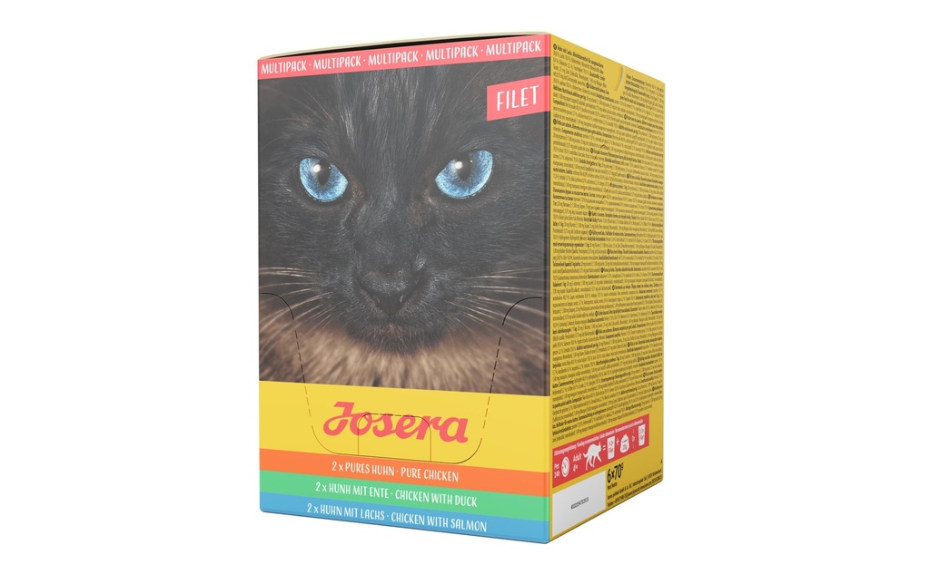 Josera Alimentation humide Filet Multipack, 6 x 70 g