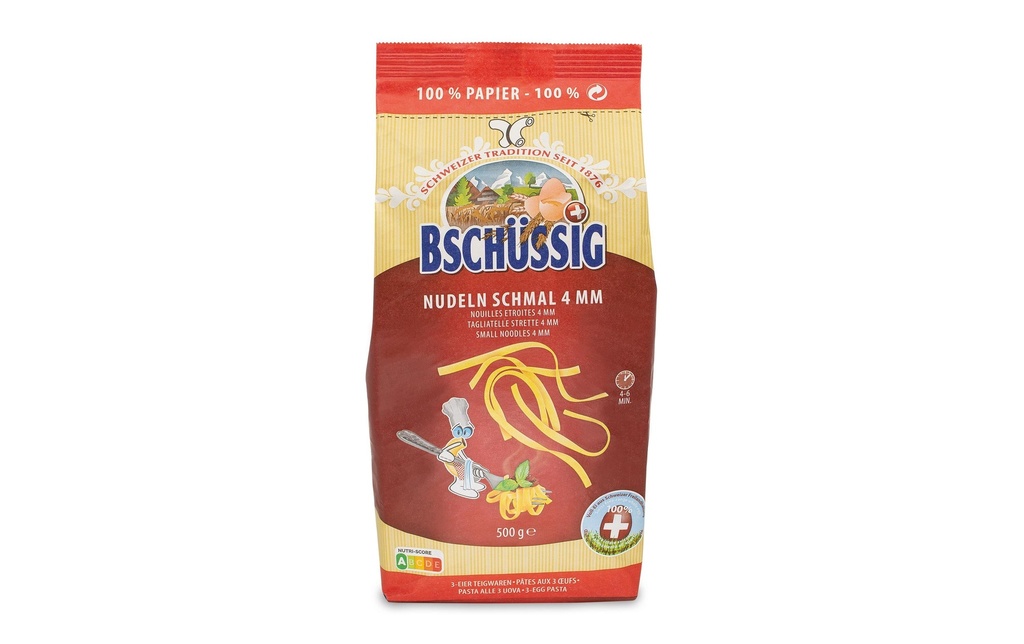 Bschüssig Pâtes alimentaires   Nouilles 500 g