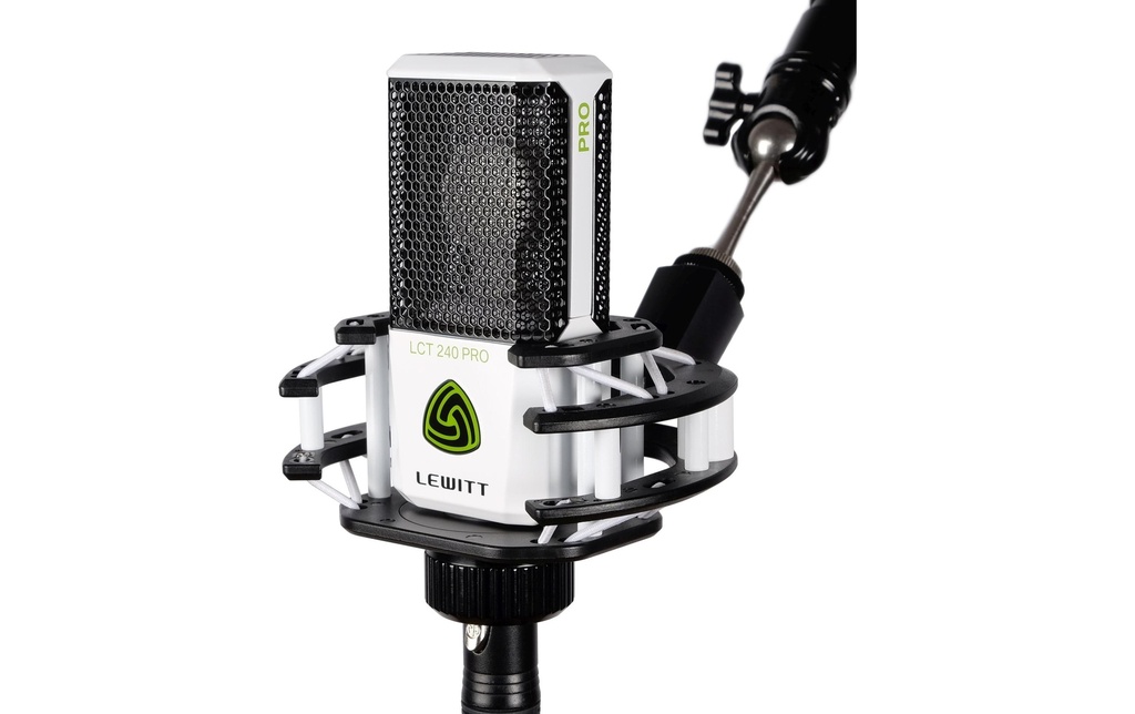 Lewitt Microphone à condensateur Pack vocal LCT 240 Pro Blanc