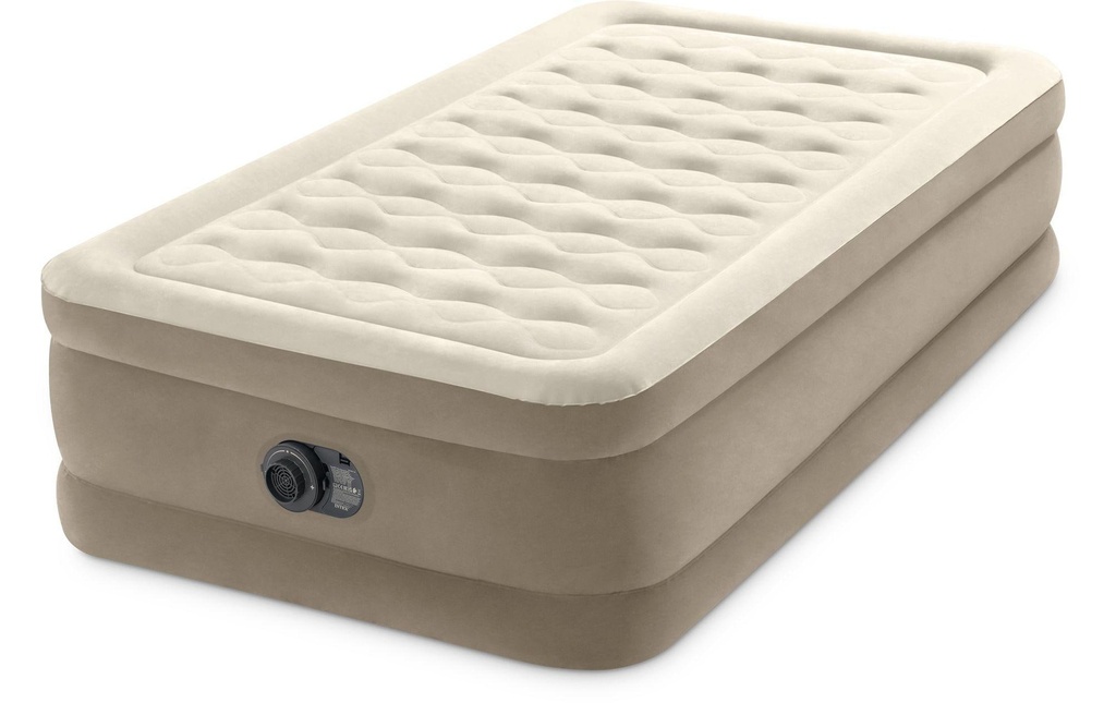 Intex Matelas pneumatique Dura Beam Deluxev Ultra Plush Twin 99 x 191 x 46 cm