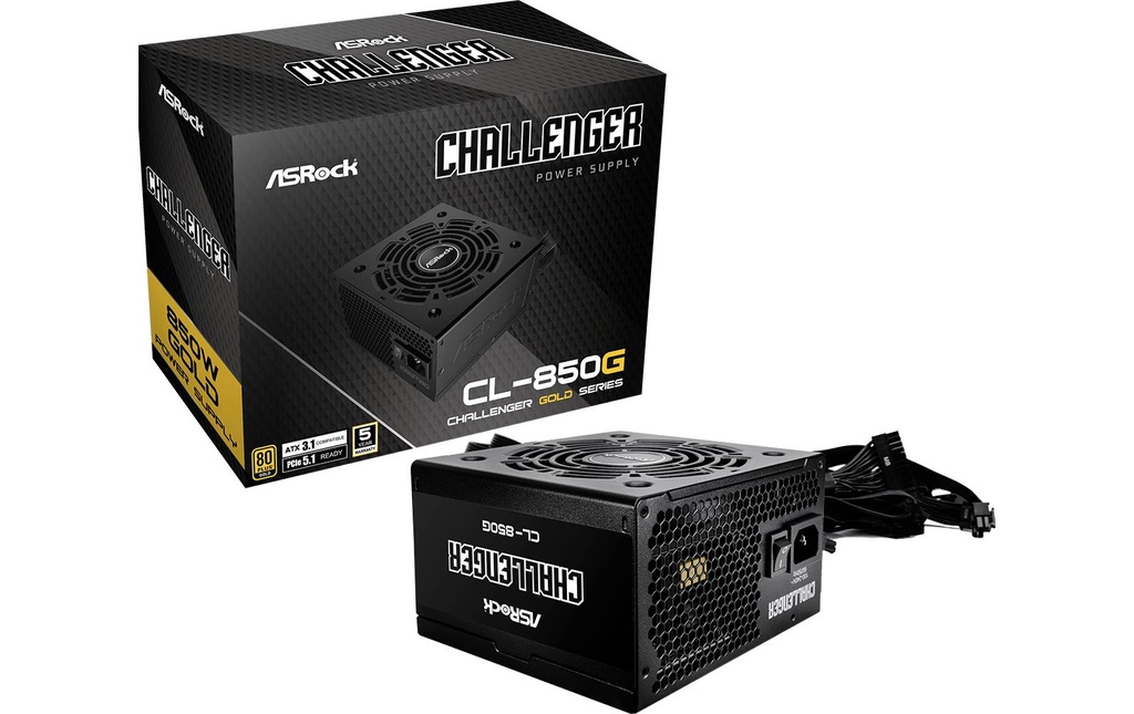 ASRock Bloc d’alimentation Challenger CL-850G 850 W