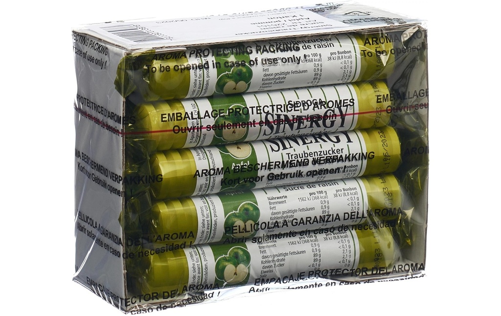 Sinergy Glucose pomme 15 x 40 g