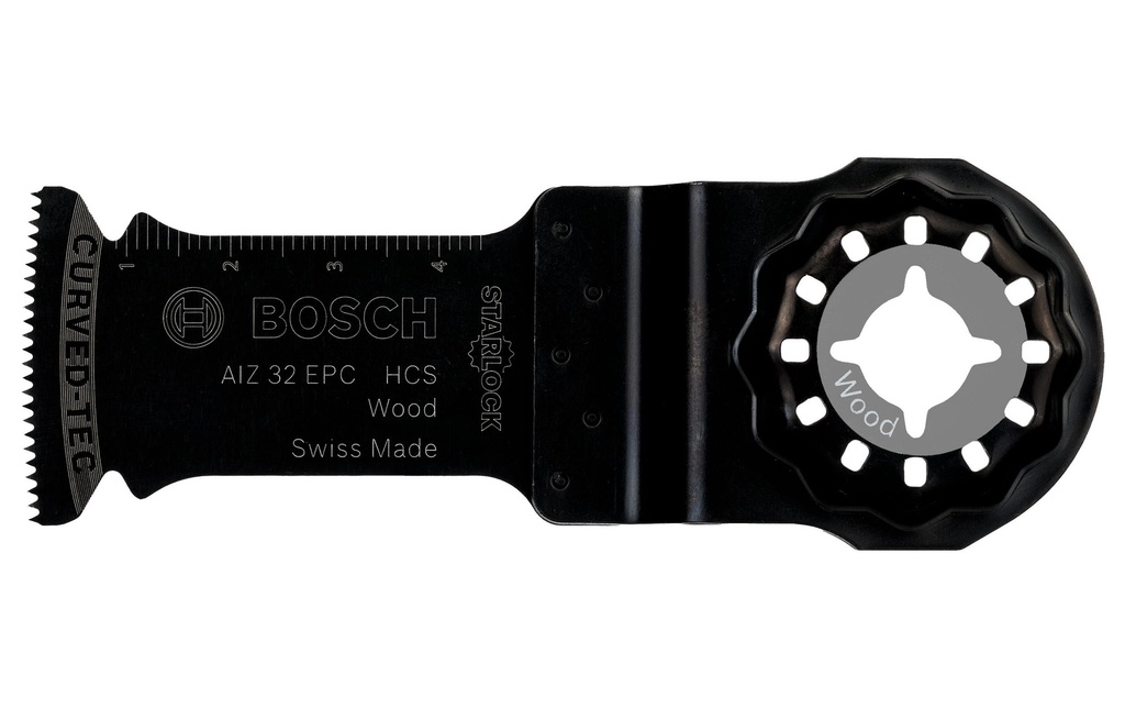 Bosch Professional Lame de scie plongeante HCS AIZ 32 EPC Bois 50 x 32 mm, 5p.
