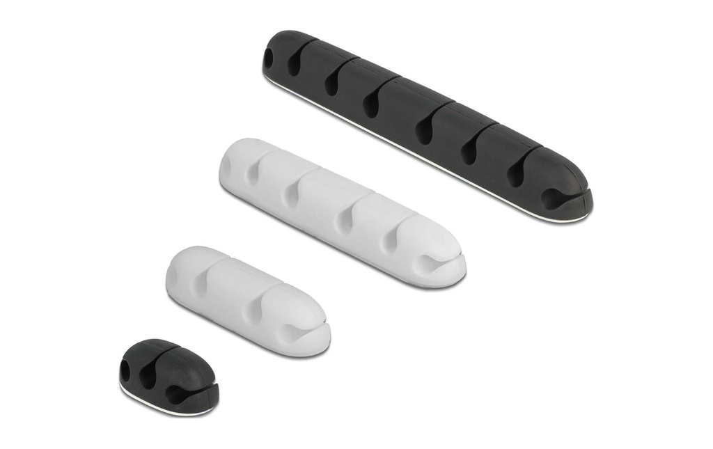 Delock Porte-câble Ensemble combiné 4 Pièce/s