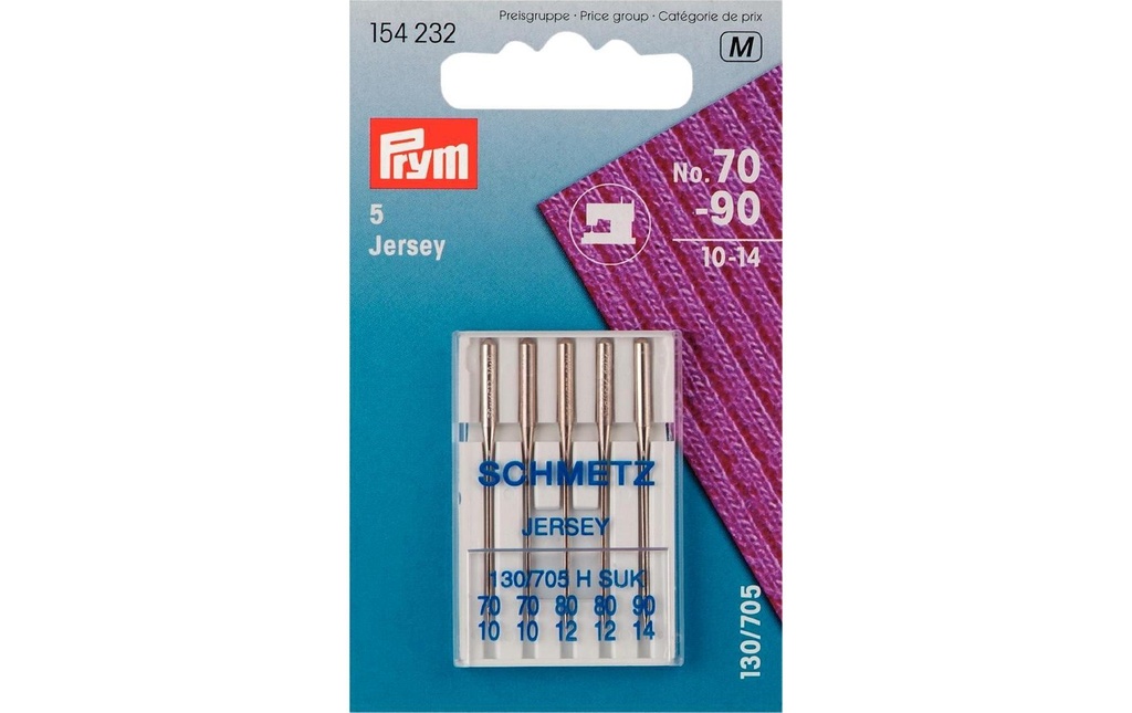 Prym Aiguille de machine à coudre Nr. 70 - 90 5 pièces