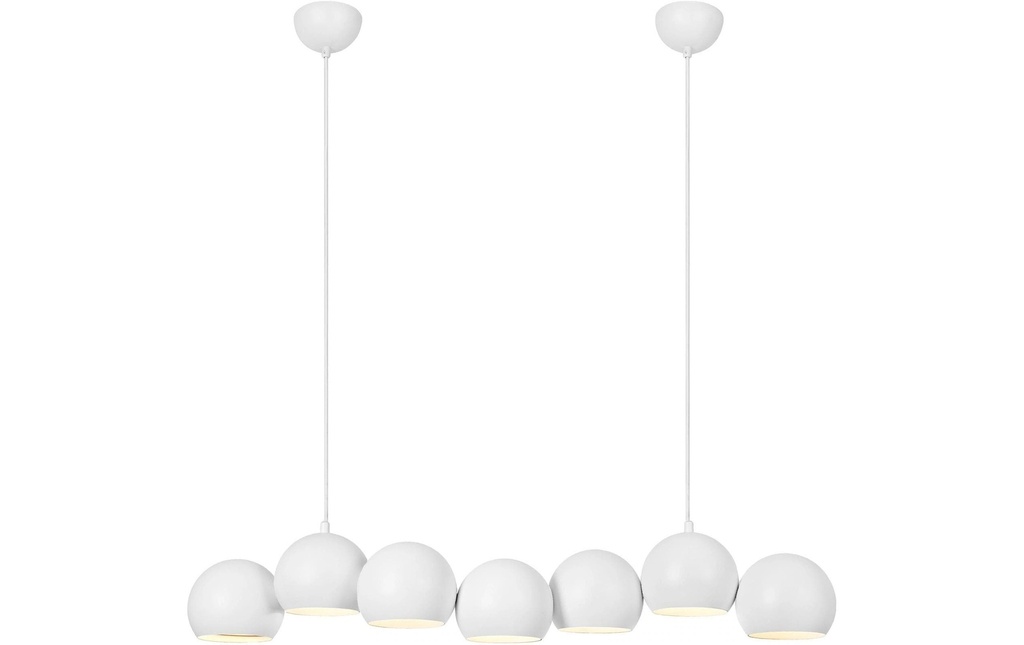 Markslöjd Lampe suspendue Cupolo E14 max. 40W (7x), Câble textile