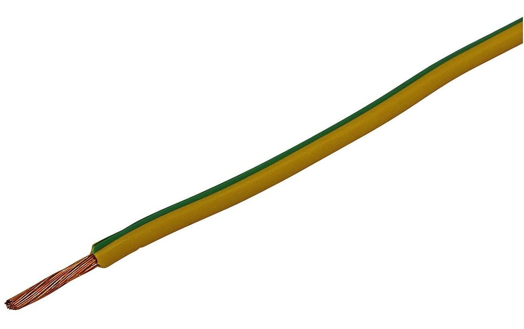 STEFFEN Toron en T 2.5 mm², 100 m Jaune vert