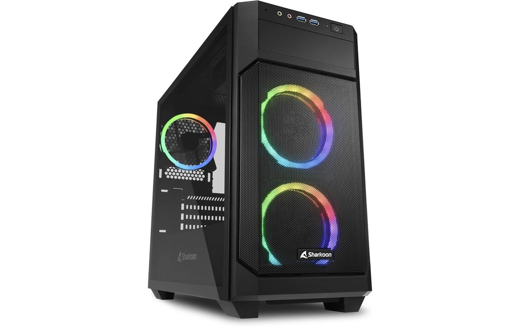 Sharkoon Boîtier d’ordinateur V1000 RGB