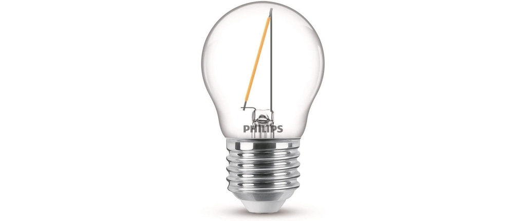 Philips Lampe LEDcla 15W E27 P45 WW CL ND Blanc chaud (WW)