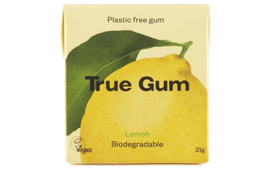 True Gum Chewing-gum Citron 21 g