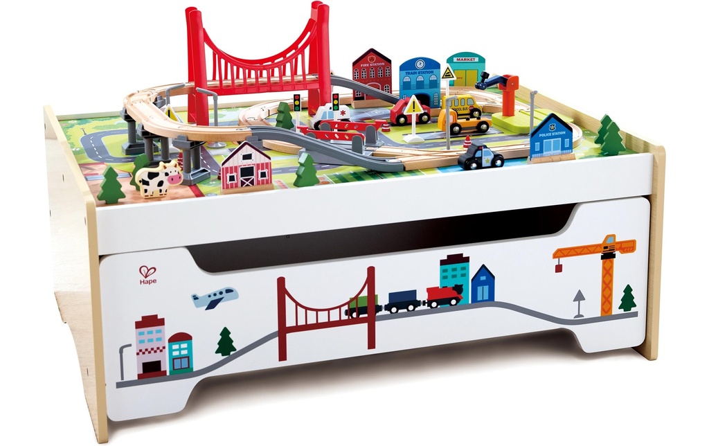 Hape Table de rangement ferroviaire