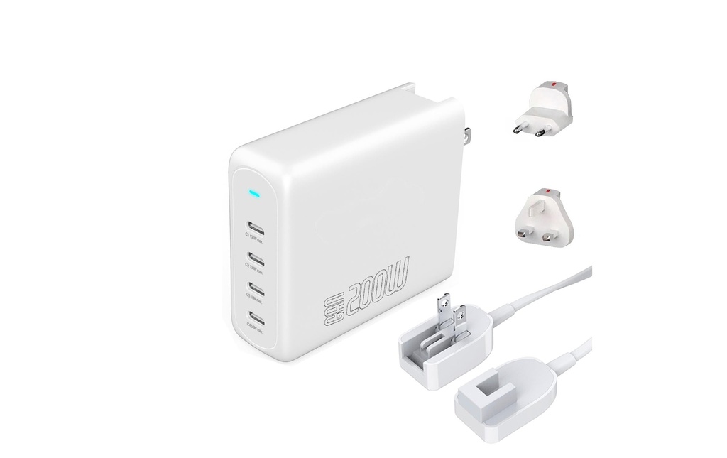 4smarts Chargeur mural USB Flex Pro Blanc